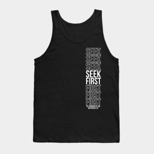 Matthew 6:33 Tank Top